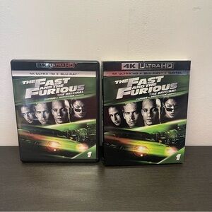 The Fast and the Furious (4K UHD + Bluray) w/ OOP Slipcover